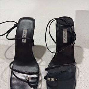 ALDO Black Strappy Women's Sandals